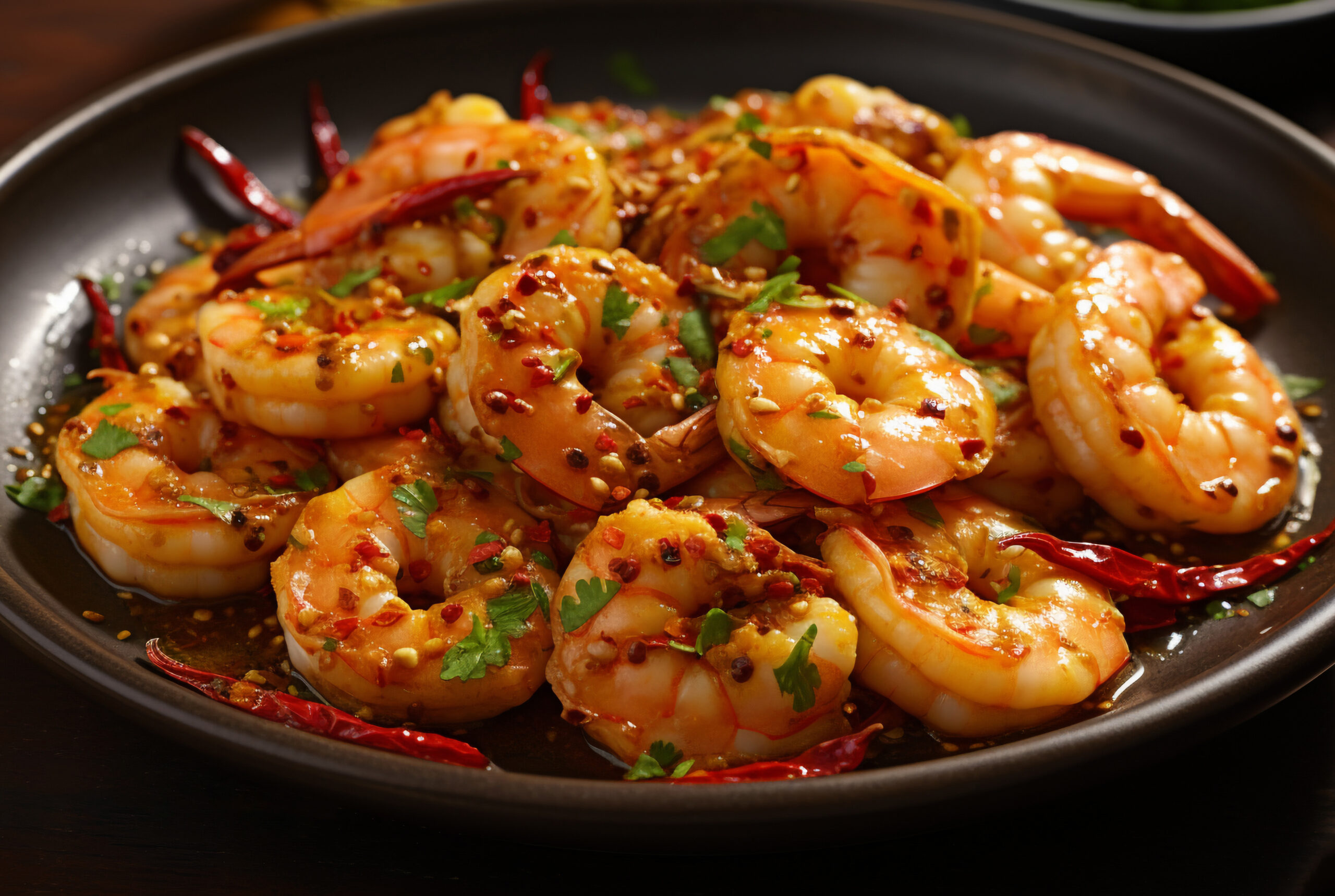 FIERY TANDOORI PRAWNS