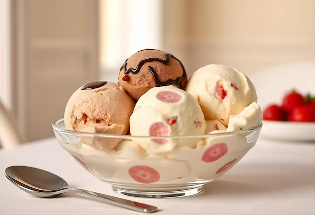 ICE CREAM - CHOCOLATE / VANILA / STRAWBERRY